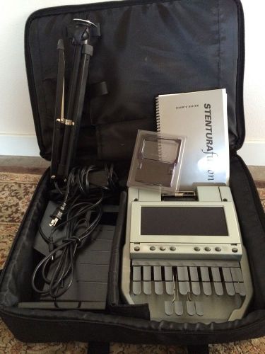 Stentura Fusion Stenograph Machine Court Reporter With Lots Of Extras