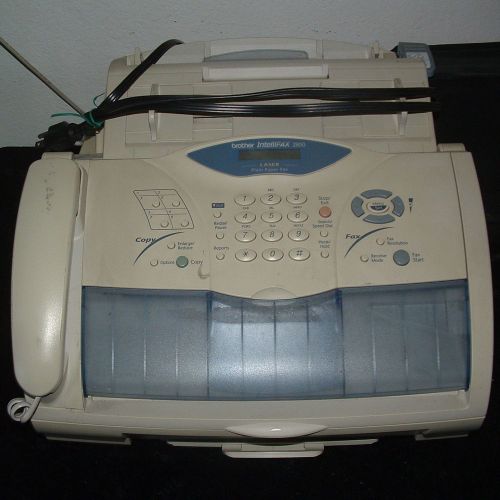 Brother IntelliFax 2800 Laser Plain Paper Fax Copy Machine