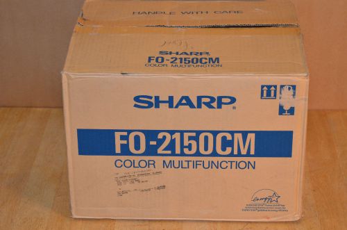 NEW SHARP COLOR FO-2150CM MULTIFUNCTION FAX COPY INKJET PRINTER FREE SHIPPING