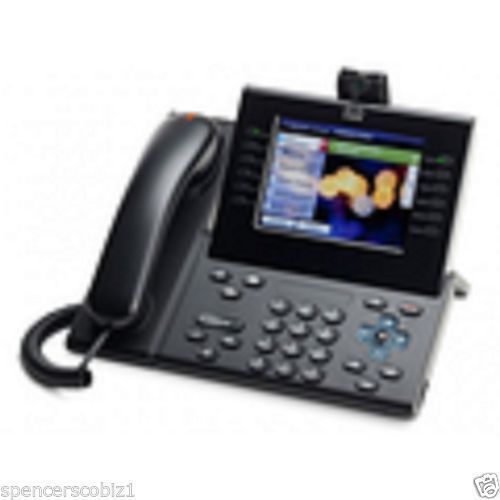 New Cisco CP-9971-CL-CAM-K9 UC Phone 9971 Charcoal W/ CAM