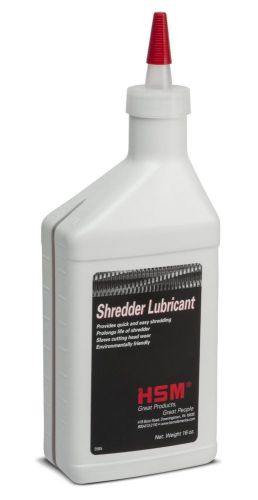 NEW HSM 314 Shredder Oil Pint (16Oz.)