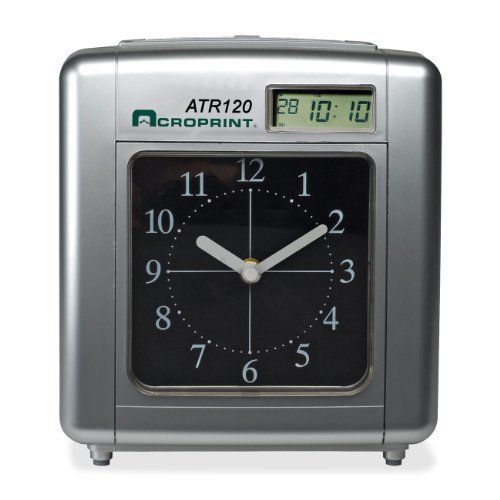 Acroprint atr120 electronic time clock - card punch/stamp (acp010212000) for sale