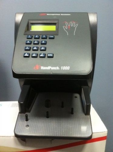 Hand Punch-1000 by IR Recognition Systems Capacity 100 employees Biometric Clock