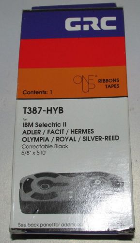 GRC General Ribbon Company T387-HYB IBM Selectric II Tape Open Box