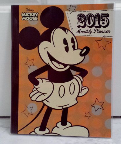Disney&#039;s Mickey Mouse 2015 Monthly Planner Agenda Calendar
