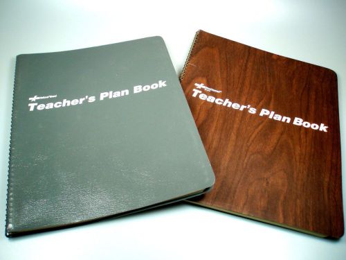 2 National Brand Teacher&#039;s Plan Books 40 Weeks 33-995 NEW