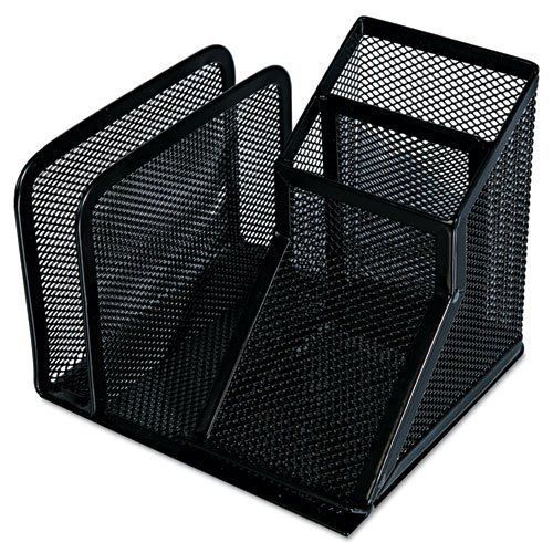 Universal office products 20002 mesh desk organizer, black for sale