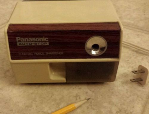 Vtg Panasonic KP-110 Auto-Stop Electric Pencil Sharpener Japan