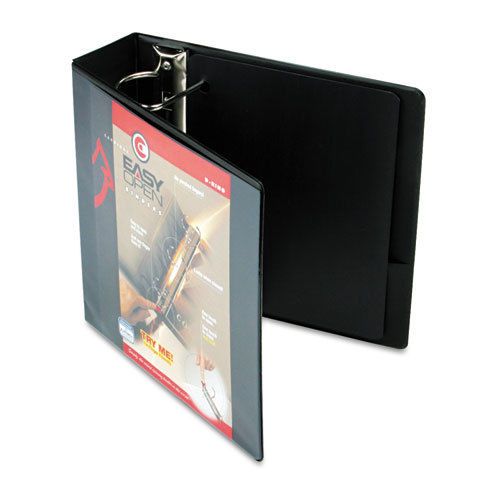 Easy open clearvue locking slant-d ring binder, 3&#034;, black for sale