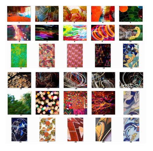 Personalized Address Labels Abstract Pictures choose one picture (a1)