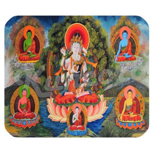 New Custom Mouse Pad Mouse Mats With Thanka Painting Design