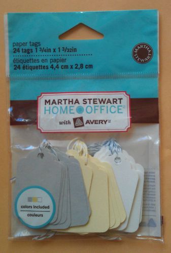 Martha Stewart Home Office With Avery 24 Paper Tags
