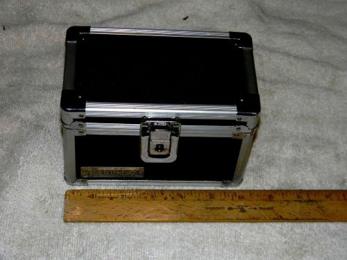 Vaultz 3x5 index card box, black for sale