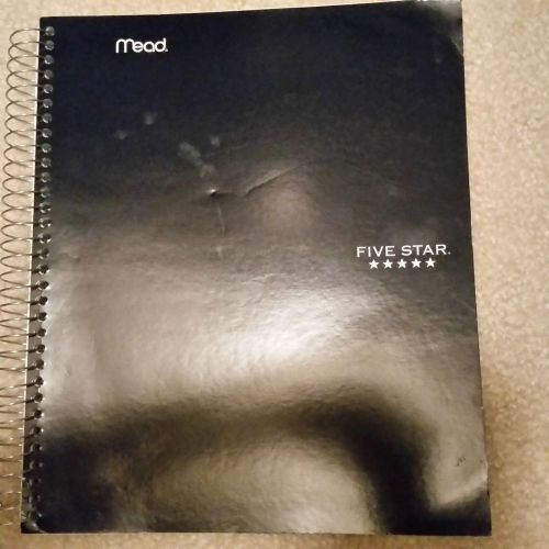 Mead 3-Subject College Ruled Notebook