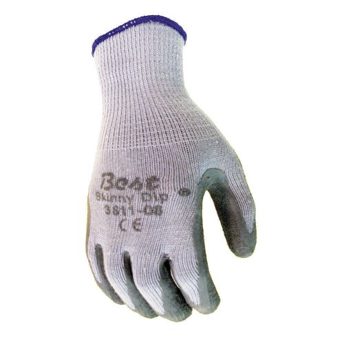 Coated gloves, s, gray, natural rubber, pr 3811-07 for sale