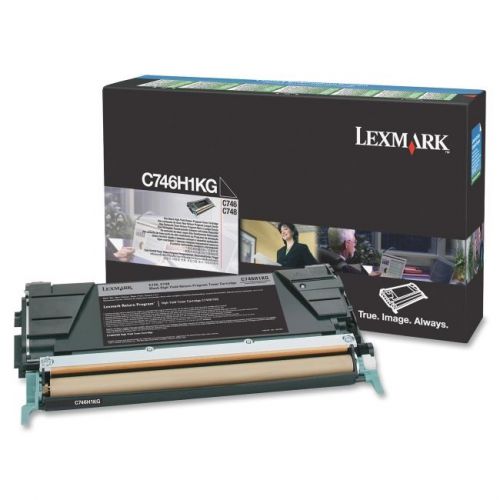 Lexmark supplies c746h1kg lexmark - bpd supplies black toner cartridge for c746 for sale