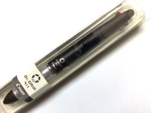 Pilot dr. grip 41 4 color 0.7 mm ballpoint multi pen 0.5 mm black body for sale