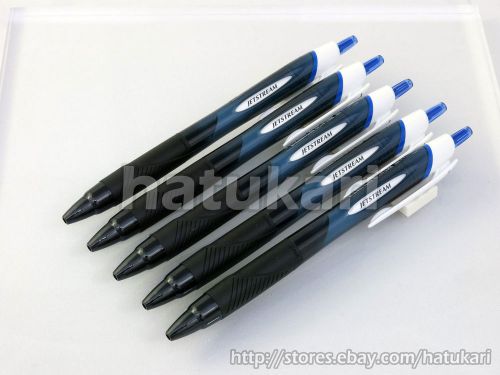 5pcs SXN-150-10 Blue 1.0mm / Jetstream Standard Ballpoint Pen / Uni-ball