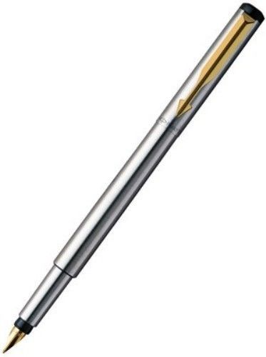 NEW Parker Vector Stainless Steel GT Fountain PeN FREE SHIPPING WORLDWIDE