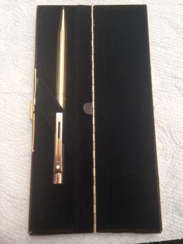 Sheaffer Imperial Brass gold ballpoint pen with original box