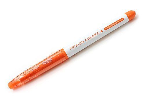 Pilot FriXion Colors Erasable Marker - Orange SFC-10M-O