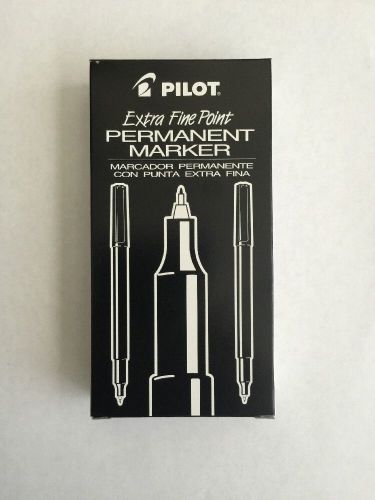 Pilot Extra Fine Point Permanent Marker Black 44102 SCA-UF