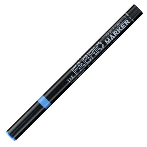Marvy fabric marker fine point fl lt blue (marvy 522s-f10) - 1 each for sale