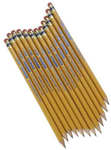 The Board Dudes Premium No. 2 Wooden Barrel Pencils - #2 Pencil (41209ba48)
