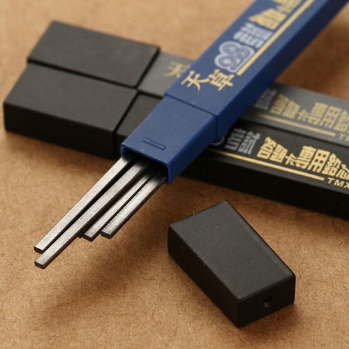 6pcs School Stationery 2mm 2B Mechanical Propelling Pencil Refill lead wholesale