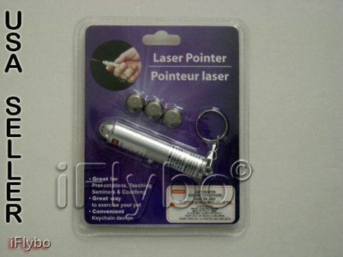 Super Powered Laser Pointer Key Chain  - NEW