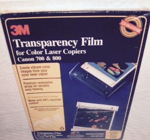 3M Transparency Film For HP Color LaserJet Printers - 50 Sheets