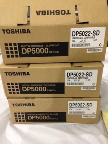 NEW IN BOX! Lot of 3! TOSHIBA DP5022-SD Digital Business Telephone