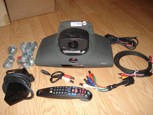 Polycom viewstation pn4-14xx video conferencing system w/remote control + cables for sale