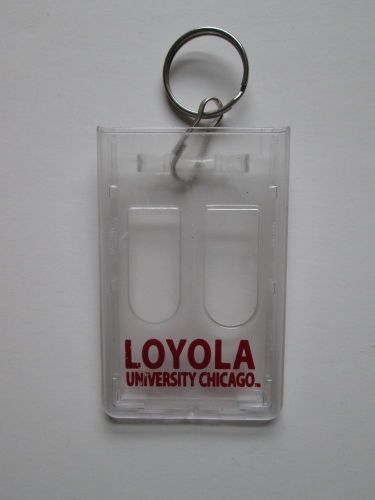 One Loyola University Chicago ID Badge Holder