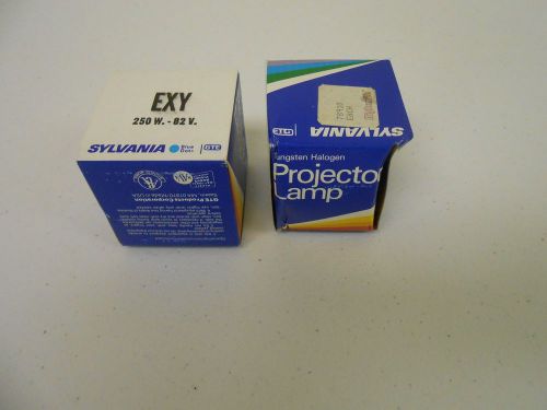 LOT OF 4 SYLVANIA  EXY  250W PROJECTOR BULBS- NEW OLD STOCK