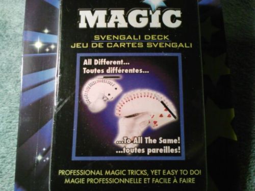 New in box Magic set tricks over 20 Card tricks Instruction included Great Gift