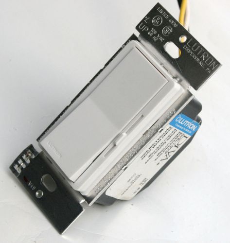 Lutron Low Voltage Dimmer Switch DVELV 300P 300 Watt 120 V White Dimming Lights