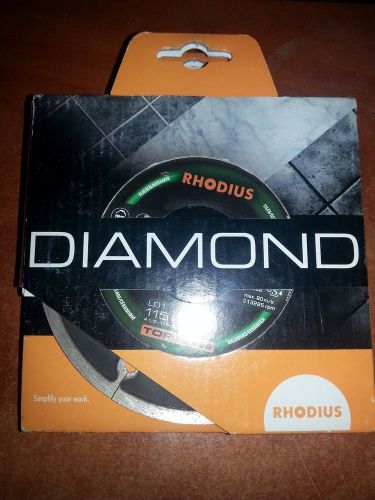 Rhodius diamond disc for ceramic.LD1-115*5*1,2