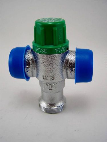 Zurn wilkins 3/4&#034; aqua-gard thermostatic mixing valve zw1070xl zw1070c free mail for sale