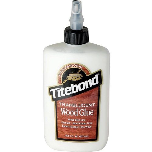 Titebond Translucent  Wood Working Glue NEW 8oz Bottle