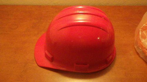 NEW BULLARD hard boiled # 4100 RED hat adjustable size 6 1/2 to 8  Made in USA