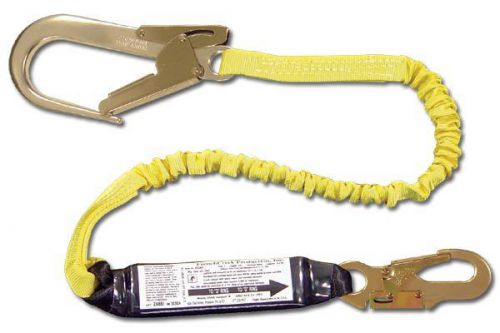 French creek shock absorbing lanyard w/ 2.5&#034; #135a snap lock new for sale