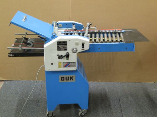 Guk Automatic FA 46/4 Crossfold Cross Fold Machine Binding &amp; Finishing Equipment