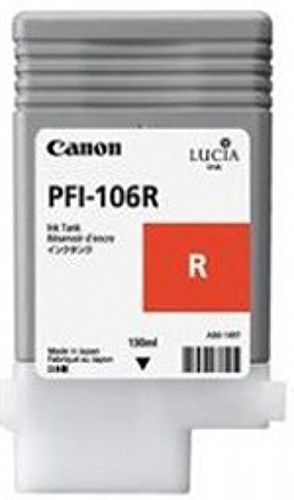 Canon 130mL Red Ink Tank Cartridge - PFI-106R