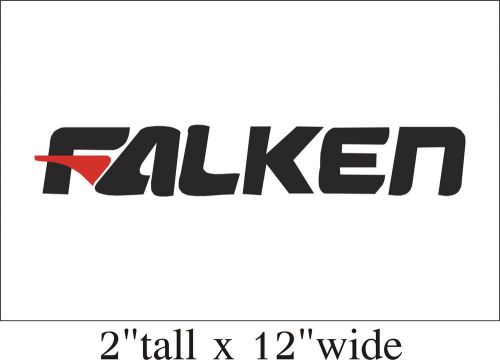 Falken Logo Funny Car Truck Bumper Vinyl Sticker Decal Decor Art Gift -1565