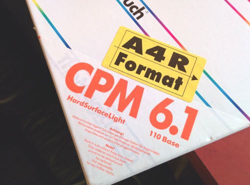 The Magic Touch Hard Surface Transfer Paper CPM 6.1 A4R - NON-FABRIC