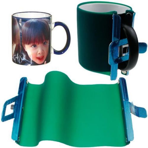 3PCS 11oz Mugs Rubber Clamps Silicone Fixture for Sublimation Mug Transfer