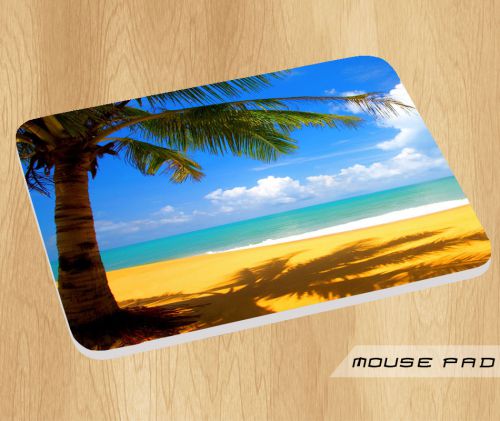Beautiful Beach Scenery HD Pad Mat Mousepad Hot Gift