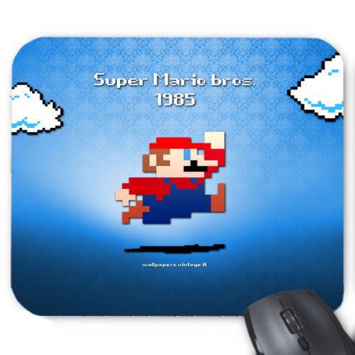 Super Mario Bros Aniversary Mouse Pad Mat Mousepad Hot Gift