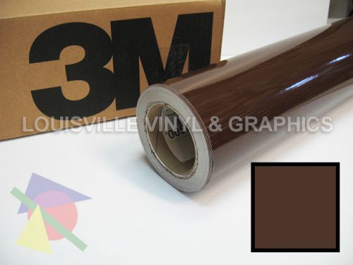 24&#034; wide brown 3m scotchcal graphic &amp; sign cutting vinyl roll for sale